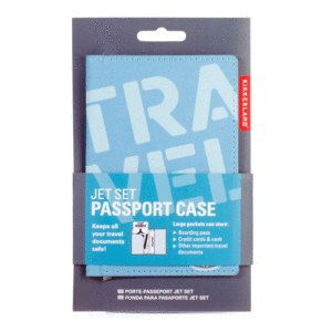 Blue Jet Set Passport Case: funda para pasaporte (TT60)