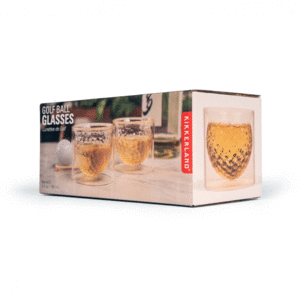 Golf Ball Glasses: set de vasos para whiskey (CU377)