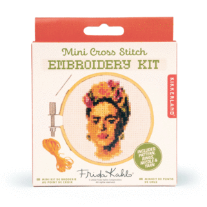 Mini Cross Stitch Embroidery Kit, Frida: kit de bordado (GG267)