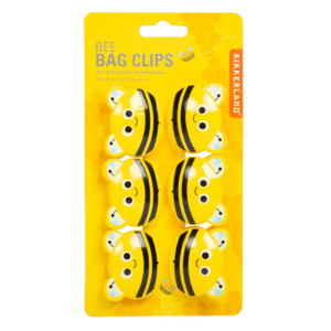 Bee Bag: set de 6 sujetadores de bolsa (BC51)