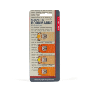 Capybara, Magnetic Bookmarks: set de 4 separadores magnéticos (ST141)