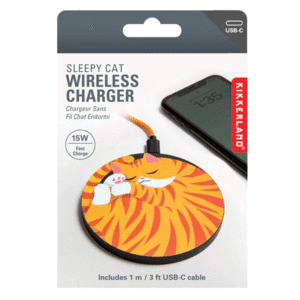 Sleepy Cat, Wireless Charger: cargador inalámbrico (US254)