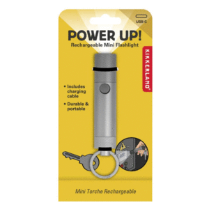 Power Up!, Rechargeable Mini Flashlight: llavero linterna recargable (KR110)