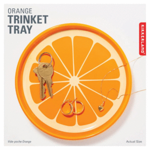 Orange, Trinket Tray: vaciabolsillos de cerámica (TR11)