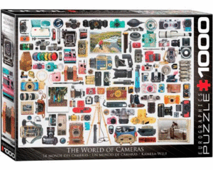 World of Cameras, The: rompecabezas 1000 piezas