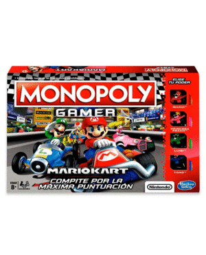 Monopoly, Gamer Mario Kart: juego de mesa