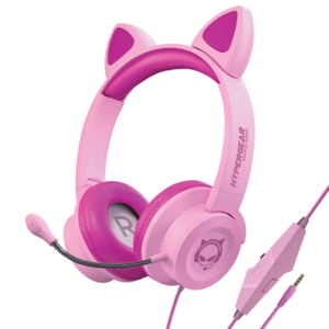 Hypergear, Kombat Kitty Gaming Headset, Pink: audífonos