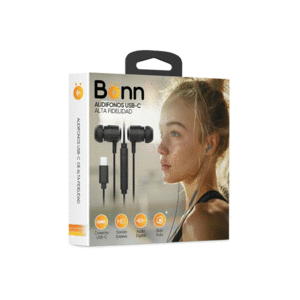 Bönn, tipo C, Platinum: audífonos alámbricos tipo C