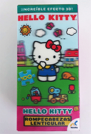 Hello Kitty: Rompecabezas lenticular 100 pzs