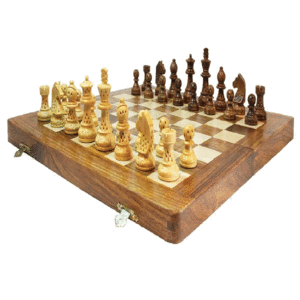 Wood Board Chess 40x40: ajedrez madera palo de rosa 40 cm x 40 cm