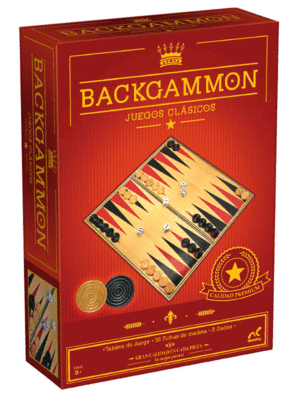 Backgammon clàsico: juego de mesa