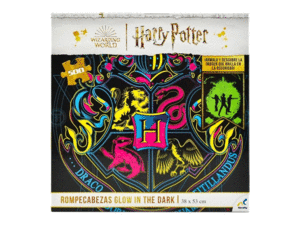 Harry Potter, Hogwarts, Glow in the dark: rompecabezas 500 piezas