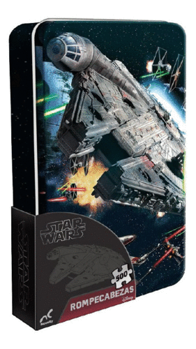 Star Wars, estuche metálico: rompecabezas 500 piezas