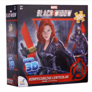 Black Widow: rompecabezas lenticular 300 piezas