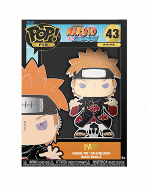 Naruto Shippuden, Pain, Funko Pop! Pin: pin coleccionable