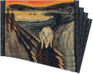 Scream, The, CoasterRug: portavasos (ATS-C)