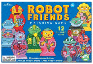 Robot Friends: juego de memoria