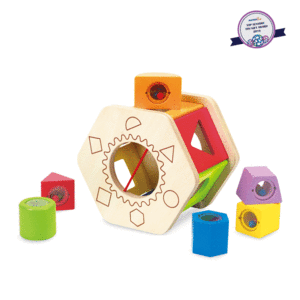 Shake and Match Shape Sorter: juguete didactico