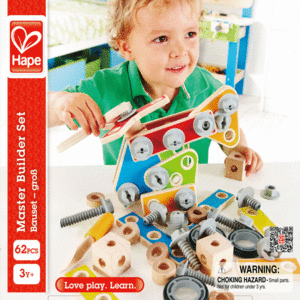 Master Builder Set: juguete de madera interactivo