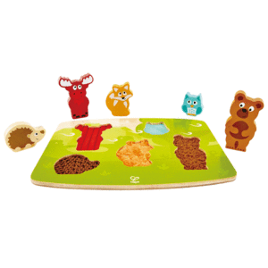 Forest Animal Tactile Puzzle: rompecabezas con textura