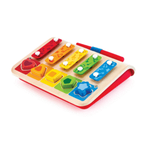 Shape Sorter Xylophone: xilófono clasificador de formas