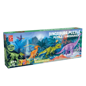 Dinosaurs Puzzle, 1.5 meter long, Glow in the Dark: rompecabezas 200 piezas