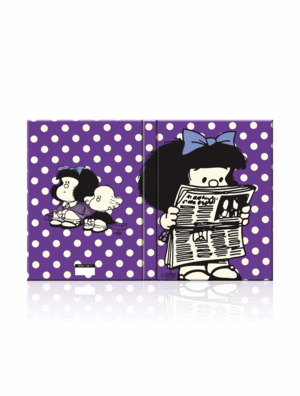 Mafalda Small, Hard, Purple: libreta