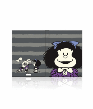 Mafalda, gris: libreta pasta dura