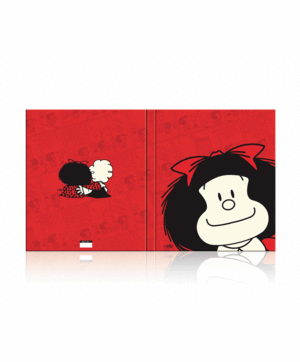Mafalda, rojo cara: libreta pasta dura