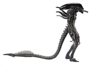 Alien, Alien Warrior Black, Scale: figura coleccionable