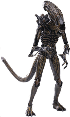 Alien, Alien Warrior Brown, Scale: figura coleccionable