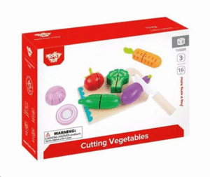 Cutting Vegetables: vegetales de madera para cortar