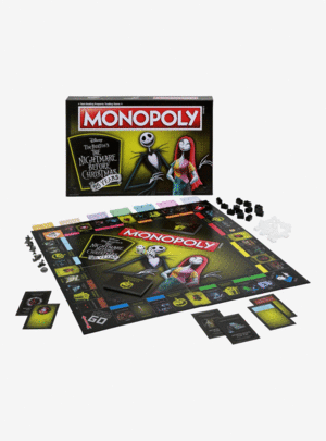 Nightmare Before Christmas, The, Monopoly, Board Game: juego de mesa