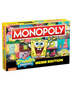 Monopoly, Spongebob Squarepants, Meme Edition: juego de mesa