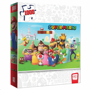 Super Mario, Mushroom Kingdom: rompecabezas 1000 piezas