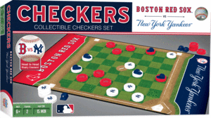 Checkers. Boston Red Sox vs New York Yankees: juego de mesa