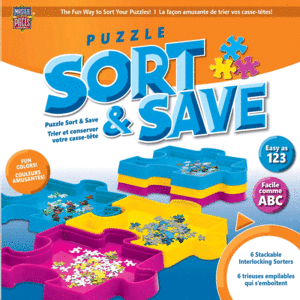 Master Pieces, Puzzle Sort & Save: contenedor para rompecabezas
