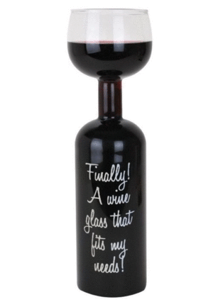 Wine Bottle Glass, The: botella para vino