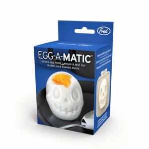 Egg-a Matic Skull: Molde para huevos duros