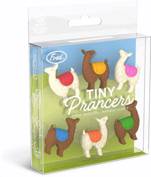 Tiny Prancers: identificadores de bebida