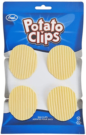 Potato clips: sujetador de bolsa