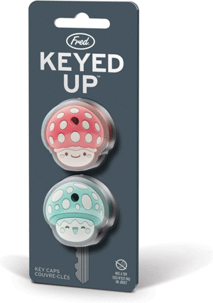 Keyed-Up, Mushrooms: set de 2 portallaves