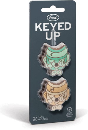 Keyed-Up, Fish: set de 2 portallaves