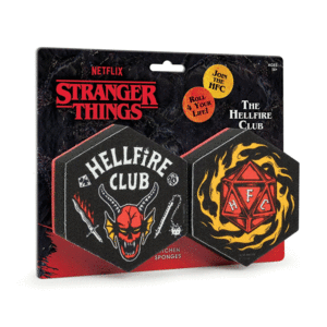 Stranger Things, Hellfire Club: set de 2 esponjas