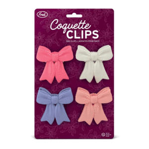 Coquette Clips: sujetadores de bolsas