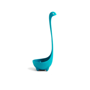 Nessie, Small, Turquoise: cucharon para sopa