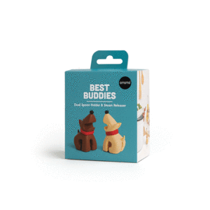Best Buddies: set de 2 portacucharas y liberadores de vapor
