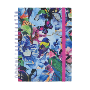 Mujer, flores, verde: agenda semanal 2026