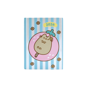 Pusheen, líneas: agenda diaria 2026