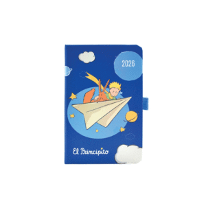 Principito, avión de papel: agenda bidiaria 2026